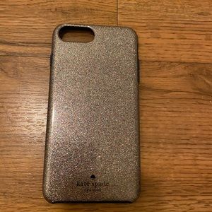 Kate Spade Blue Glitter IPhone 8Plus Case